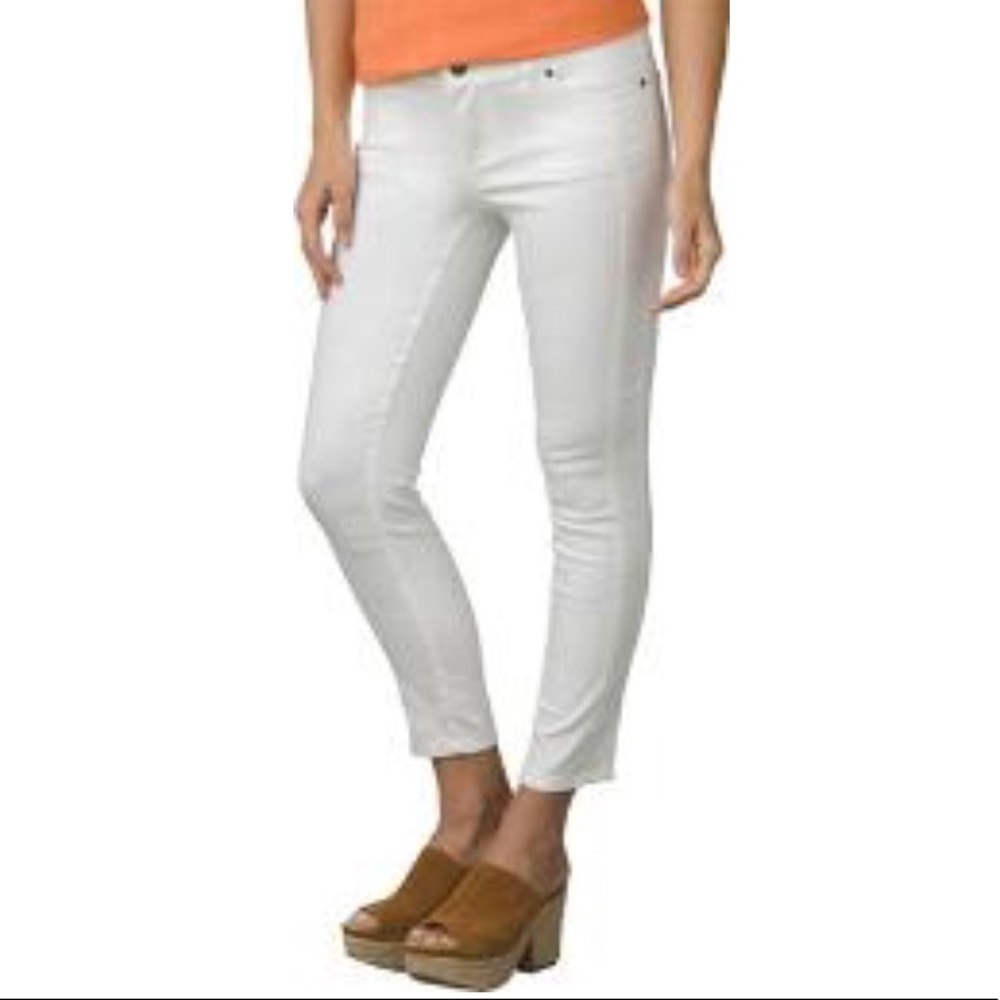 PrAna Women’s Carlotta Crop Pants - White